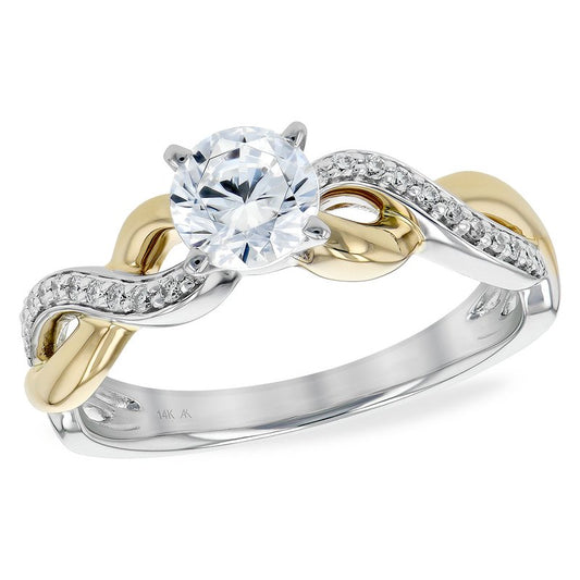 Parkplace Jewelers 14KT Gold Semi-Mount Engagement Ring H222-80405