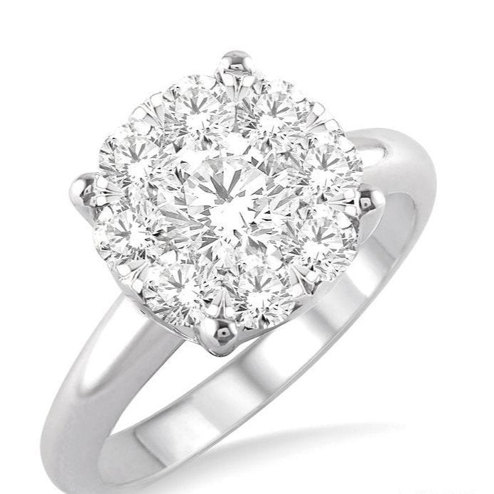 Parkplace Jewelers Round Shape Lovebright Essential Diamond Ring 36900PPFVWG-2.00