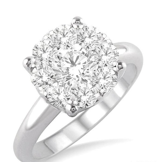 Parkplace Jewelers Round Shape Lovebright Essential Diamond Ring 36900PPFVWG-2.00