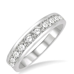 Parkplace Jewelers 11 Stone Channel Set Diamond Wedding Band 33311PPFGWG