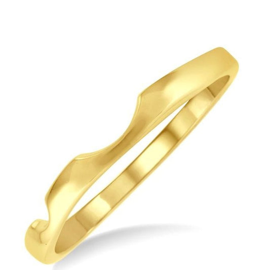 Parkplace Jewelers Shadow Wedding Band 22219PPF@YG-WB