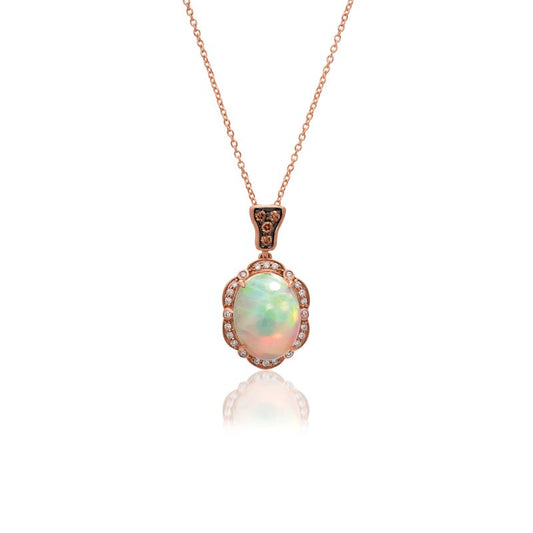 Le Vian 14K Strawberry Gold® Neopolitan Opal™ 2 1/2 cts. Pendant TRAE 13CY