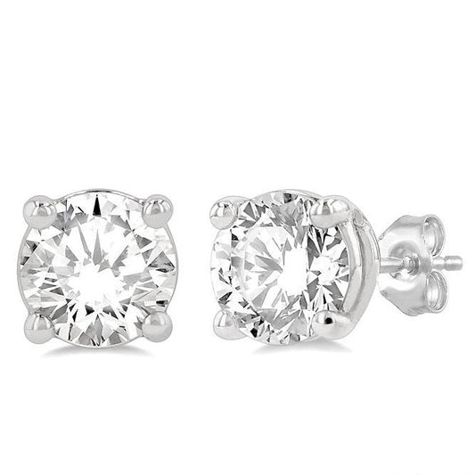 Parkplace Jewelers Round Shape Diamond Stud Earrings 66300PPFGERWG-2.0