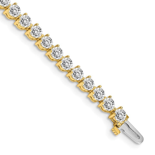 Quality Gold 14k AA Diamond Tennis Bracelet X2842AA