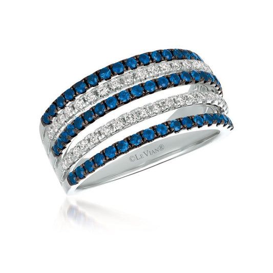 Le Vian 14K Vanilla Gold® Blueberry Sapphire™ 5/8 cts. Ring SVCM 10