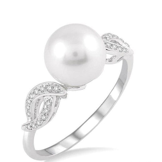 Parkplace Jewelers Pearl & Diamond Fashion Ring 55889PPTSWPWG