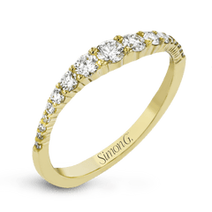 Fashion Ring In 18k Gold With Diamonds LR1091 WHITE 18K X