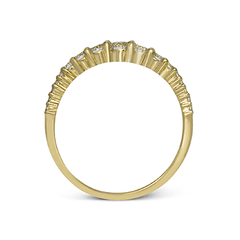 Fashion Ring In 18k Gold With Diamonds LR1091 WHITE 18K X