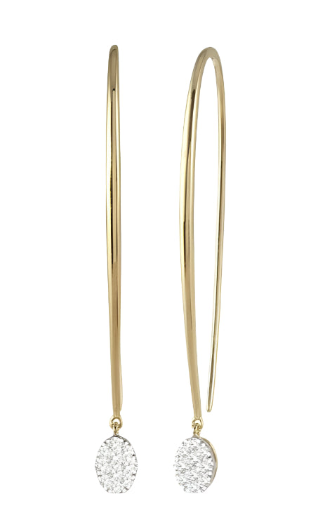 Parkplace Jewelers Oval Shape Lovebright Essential Diamond Earrings 916A5PPFHERYW