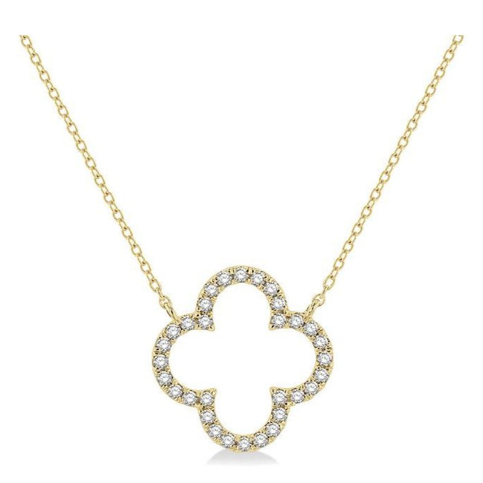 Parkplace Jewelers Clover Diamond Pendant 995JQPPFGNKYG