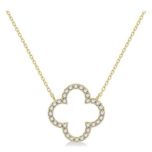 Parkplace Jewelers Clover Diamond Pendant 995JQPPFGNKYG
