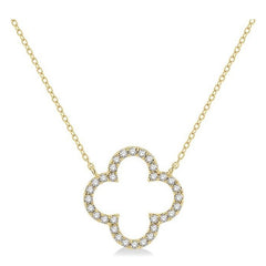 Parkplace Jewelers Clover Diamond Pendant 995JQPPFGNKYG