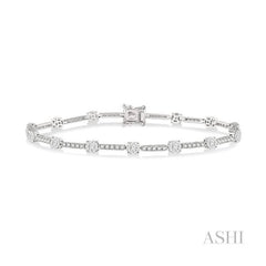 ASHI Lovebright Diamond Bar Bracelet 70291PPFGWG