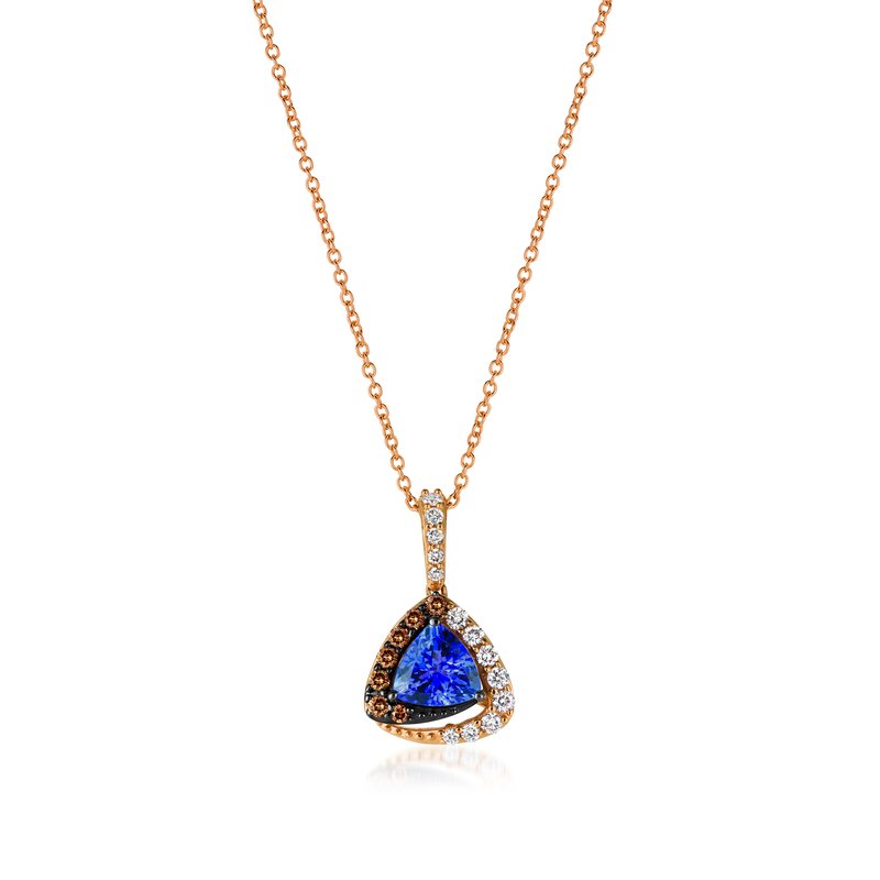 Le Vian 14K Strawberry Gold® Blueberry Tanzanite® 5/8 cts. Pendant TRKA 91