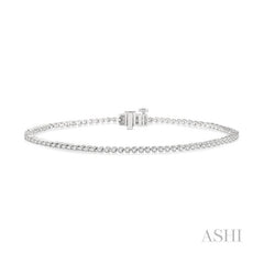 ASHI Diamond Tennis Bracelet 70721PPFGWG