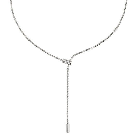 Fope Aria 18ct White Gold 0.01ct Diamond Adjustable Slider Necklace 89103FX_BB_B_BBX_041