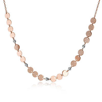 Simon G. Fashion Harmonie Necklace in 18k Gold with Diamonds LP4774 WHITE 18K X