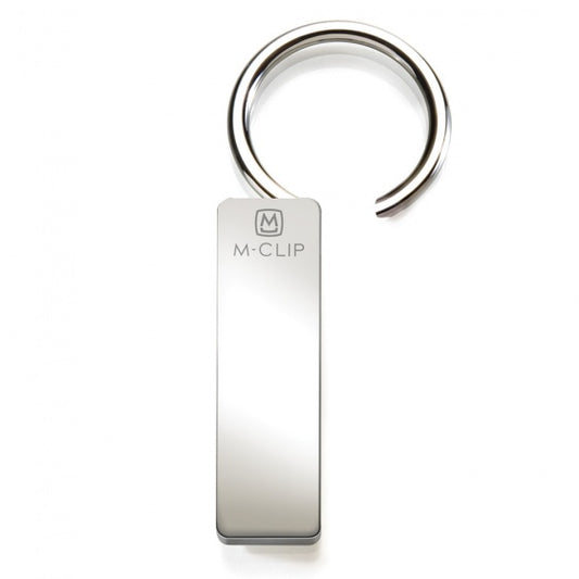 Brushed Rhodium Key Ring SS-KRG-BRPB