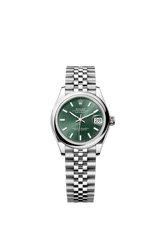 Rolex Oyster Perpetual Datejust 31 in Oystersteel features a mint green dial and a Jubilee bracelet 278240-Green 1