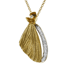 Monarch Pendant Necklace in 18K Gold with Diamonds DP270-Y_YELLOW_18K_X_YELLOW