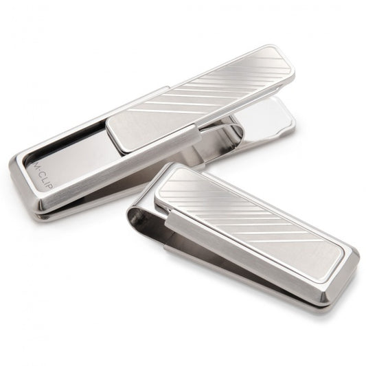 MClip Stainless Brushed With Etched Gradient SS-BSS-GRDT