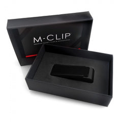MClip Monterey Rhodium Black Alligator 2 Pocket Money Clip MO-PRP-BKAL-2P
