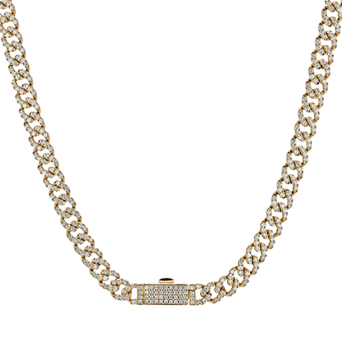 Simon G. Fashion Necklace in 14k Gold with Diamonds CN141 WHITE 14K X ROSE