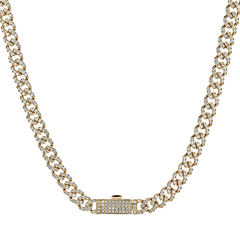 Simon G. Fashion Necklace in 14k Gold with Diamonds CN141 WHITE 14K X ROSE