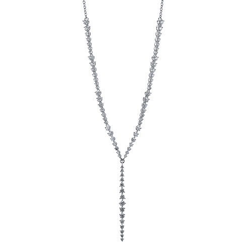 Simon G. Fashion Necklace in 18k Gold with Diamonds LN4054 WHITE 18K X WHITE