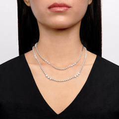 Simon G. Fashion Necklace in 18k Gold with Diamonds LP4336_WHITE_18K_X