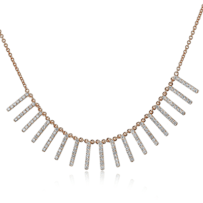 Simon G. Fashion Necklace in 18k Gold with Diamonds LP4638 WHITE 18K X