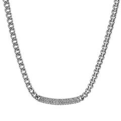 Simon G. Fashion Necklace in 18k Gold with Diamonds LP4858 WHITE 18K X WHITE