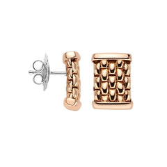 Fope Essentials 18ct Rose Gold Stud Earrings FPE-1534