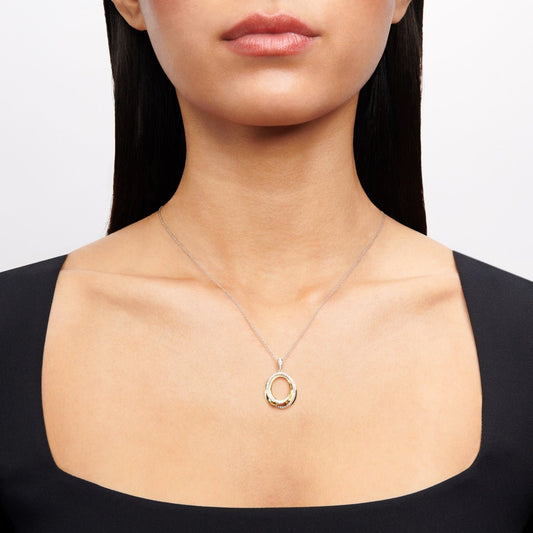 Pendant Necklace in 18k Gold with Diamonds MP1752-A_WHITE-ROSE_18K_X_WHITE-ROSE