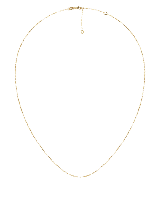 Personalized Initial Necklace in 18k Gold with Diamonds PDN100