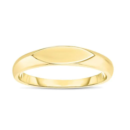 Yellow Gold Polished Stack Rings Ring