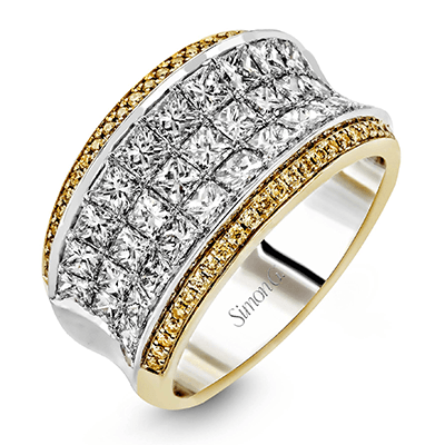 Simon-Set Anniversary Ring In 18k Gold With Diamonds MR1902_2T_18K_X