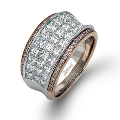 Simon-Set Anniversary Ring In 18k Gold With Diamonds MR1902_2T_18K_X