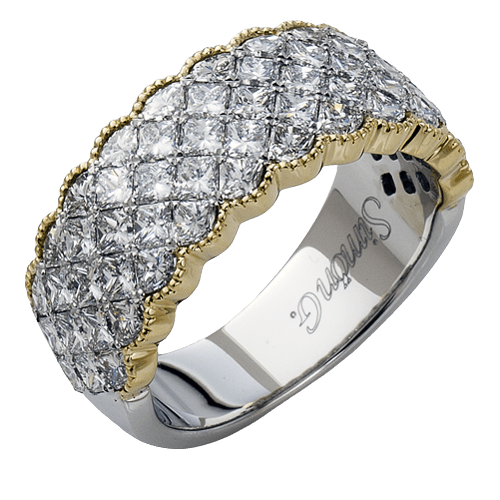 Simon-Set Anniversary Ring In 18k Gold With Diamonds MR1911_WHITE_18K_X_2T