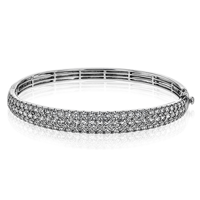 Simon-Set Bangle in 18k Gold with Diamonds MB1174 WHITE 18K X