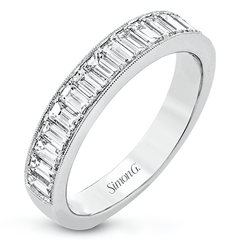 Simon-Set Fashion Ring in 18k Gold With Diamonds MR4005 WHITE 18K X