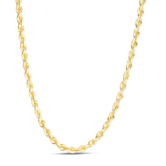 Yellow Gold Polished Silk Rope Bracelet