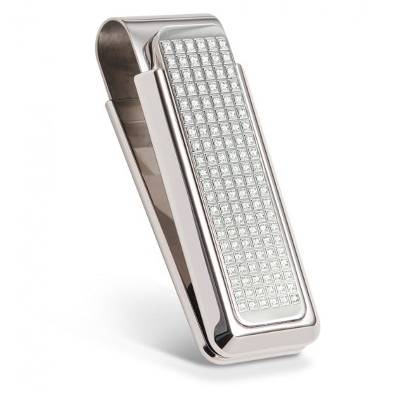MClip Diamond - 156 Stone Set - Full Pav�� Money Clip PR-PRP-156D