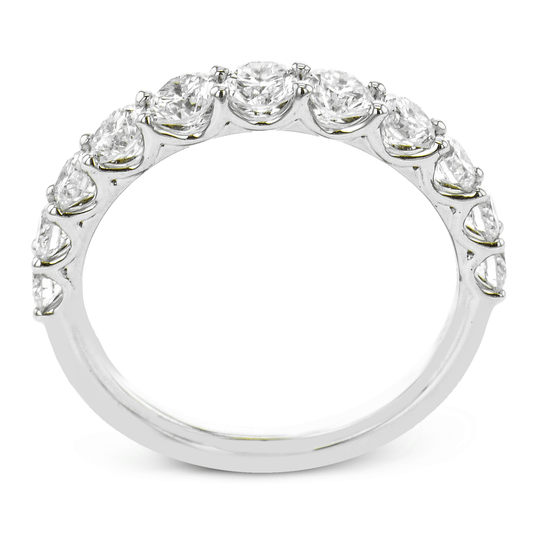 Wedding Band in 18k Gold with Diamonds LR2965-B_WHITE_18K_BAND